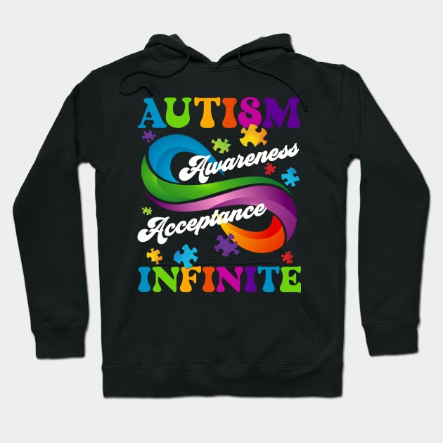 AUTISM AWARENESS INFINITE ACCEPTANCE Hoodie by FlutteringWings 